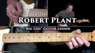 Robert Plant - Big Log Guitar Lesson