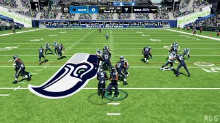 Madden NFL 24 - Carolina Panthers vs Seattle Seahawks - Gameplay (PS5 UHD) [4K60FPS]