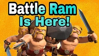 NEW TROOP BATTLE RAM IS HERE!! | 5 Year Clashiversary Event | NEW UNIT IN CLASH OF CLANS!