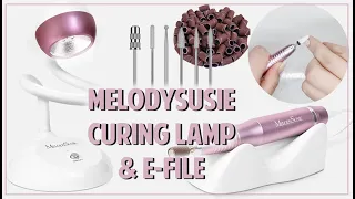 TRYING THE MELODYSUSIE X3 NAIL TOOLS KIT | Amazon E-file review