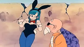 Bulma Conejita promete darle un Beso al Maestro Roshi - Español Latino