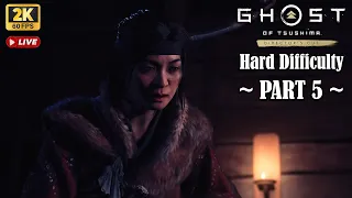 Winds of Destiny | Ghost of Tsushima Director's Cut (PC) - Part 5 (HARD) | 2K 60FPS