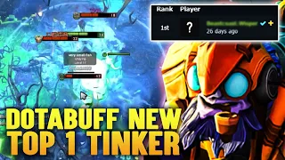 How Dotabuff New Top 1 Tinker Plays - 28kills Fast Hands Dota 2