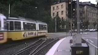 STUTTGART TRAMS 1989