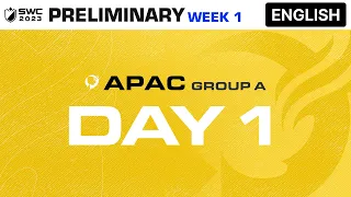 [English] SWC2023 ASIA-PACIFIC Preliminary Group A Day 1 | Summoners War