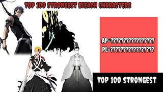 Top 100 Strongest bleach character's power levels/bleach character power levelsichigo power levels