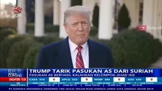 DONALD TRUMP TARIK PASUKAN AMERIKA SERIKAT DARI SURIAH