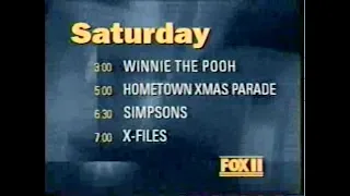 KRXI/Fox Kids commercials, 12/12/1998