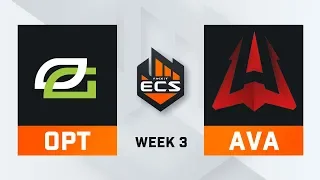 OpTic vs Avangar - Map 2 - Overpass (ECS Season 7 - Week 3 - DAY2)