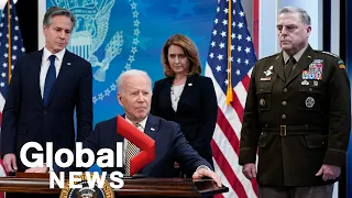 US sending additional $800M in military equipment to Ukraine, Biden says | FULL