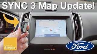 How To: Update Ford SYNC 3 Navigation (Maps) via USB