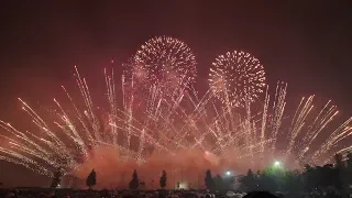 2018沼田花火大会【第６部】グランドフィナーレ　　Japanese beautiful fireworks