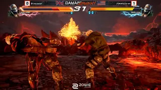 Dinosaur VS JimmyJTran   Winners Quarters   DamagermanY 2018   Tekken 7 Tourney in Germany