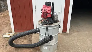 Leaf Blower Vacuum Conversion