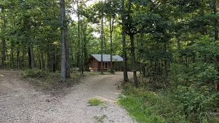 Log Cabin off grid Tiny house