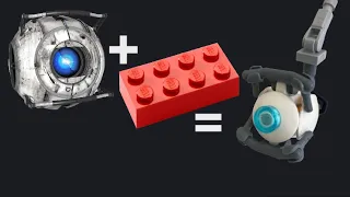 LEGO Portal Personality Sphere/Core (Wheatley) Simple Tutorial