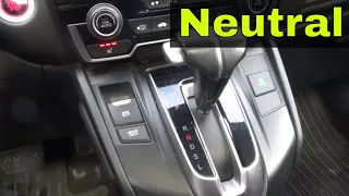 How To Put A CR-V In Neutral With A Dead Battery-Full Tutorial