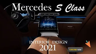 2021 Mercedes S Class   Interior   With  Atention on Detail and Luxury