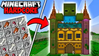 I Built A GIANT ZOMBIE Farm In Minecraft 1.19 Hardcore (#2)