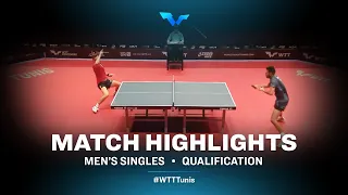 Filip Zeljko vs Can Akkuzu | WTT Contender Tunis | MS | Qual