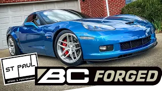 C6 Z06 gets BC Forged Wheels