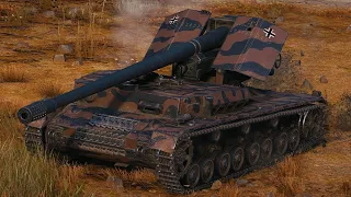 World of tanks blitz/Waffenträger auf Pz./Профи Нагиб новичка на Waffenträger auf Pz.