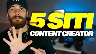 5 SITI PER CONTENT CREATOR CHE DEVI CONOSCERE NEL 2023!