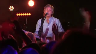 Paul McCartney returns to play Beatles' Liverpool club