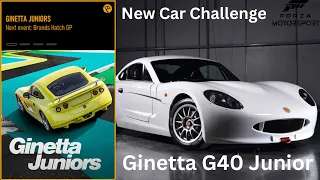 Forza Motorsport | New car challenge | Track Toys Tour week 1 - Ginetta G40 Junior 2019