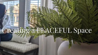 Creating a Calm and PEACEFUL home  |  SLOW LIVING + MINIMALISM  🤎 @tailoredcanvases3335