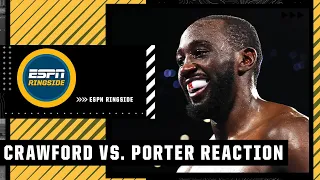 Reaction to Terence Crawford's TKO win vs. Shawn Porter | ESPN Ringside