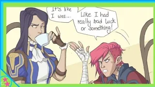 Vi Has REALLY Bad Luck ( Arcane Comic Dub )