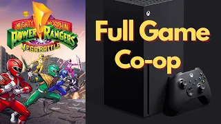 Mighty Morphin Power Rangers: Mega Battle | Longplay | Co-op | Xbos Series X | Gameplay