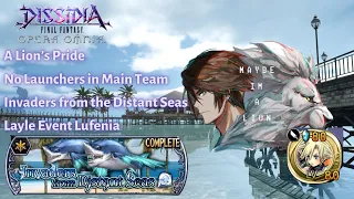 No Synergy | No LAUNCHER in Team | Layle Event Lufenia [DFFOO GL - A Lion's Pride#28]