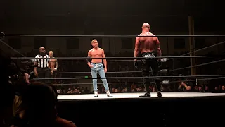 Fancam: Orange Cassidy & Darby Allin vs Butcher & Blade AEW House Rules Troy OH 3.18.23 Hobart Arena