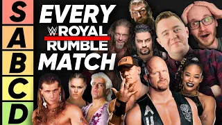 TIER LIST: Every WWE Royal Rumble Match