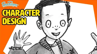 How to design characters for children's books - see inside my workbook