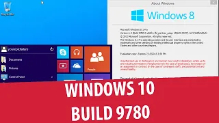 Windows 10 Technical Preview build 9780