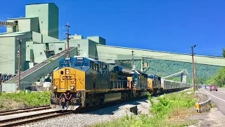 Kanawha River Railroad Last Circus Train Charleston West Virginia! Blue Circus Train!