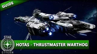 STAR CITIZEN 3.8 [GUIDE] ⭐ HOTAS GUIDE - THRUSTMASTER WARTHOG | Star Citizen 3.8 Deutsch/German