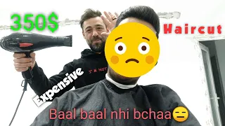 Haircut in Kyrgyzstan || Expensive haircut