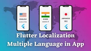 Flutter localization - Implement Multiple language in flutter app - Internationalization
