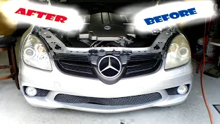 Mercedes SLK55 AMG Headlight Restore