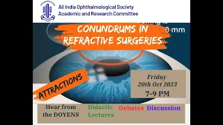 CONUNDRUMS IN REFRACTIVE SURGERIES