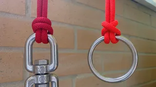 How to tie Bull Hitch and Cow Hitch |  Step-by-Step Tutorial