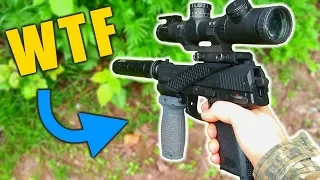 Airsoft Cheaters HATE this sniper! (Yes it is a sniper)