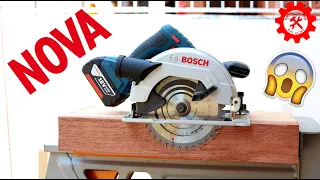 Essa é a Nova - Serra Circular a Bateria Bosch GKS 18V-57