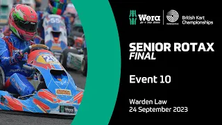 Senior Rotax Final | Event 10, Warden Law | Wera Tools British Kart Championships 2023