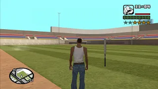 How to get the Baseball Bat in Las Venturas Bandits Stadium at the beginning of game-GTA San Andreas