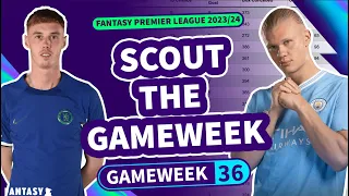 👀 FPL SCOUT THE GAMEWEEK GW36 | BEST CAPTAIN? | Fantasy Premier League Tips 2023/24
